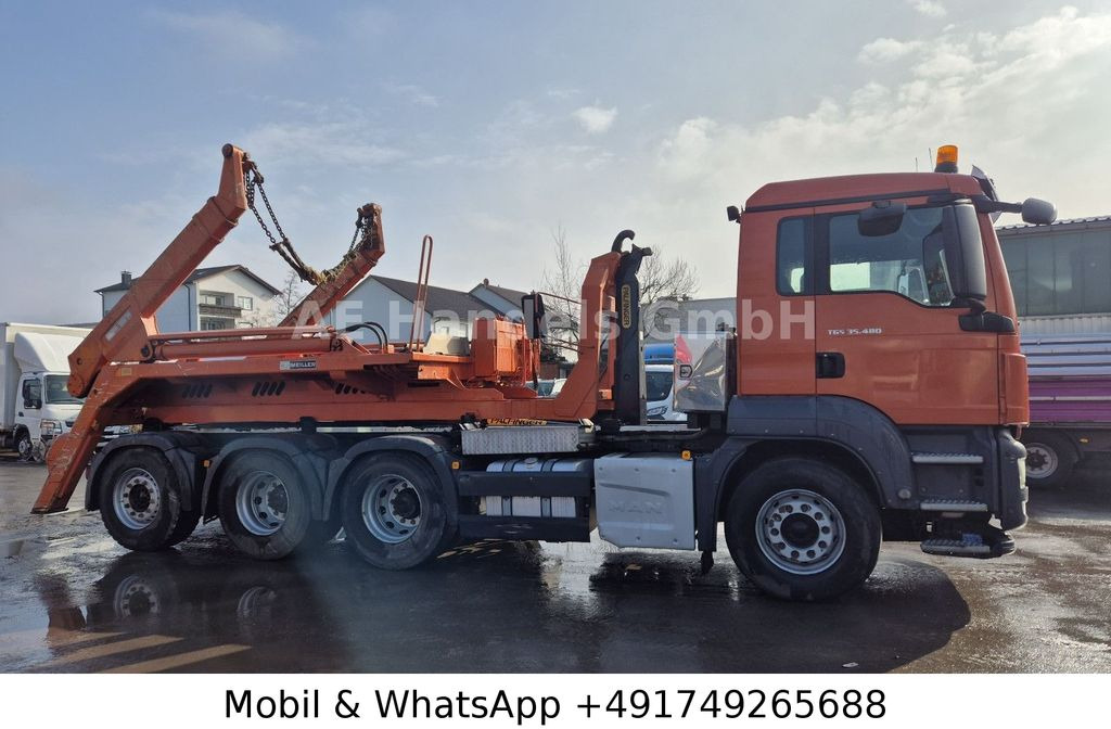 Камион за подигање контејнери MAN TGS 35.480 M BL 8x4 *Intarder/Palfinger-T26: слика 6