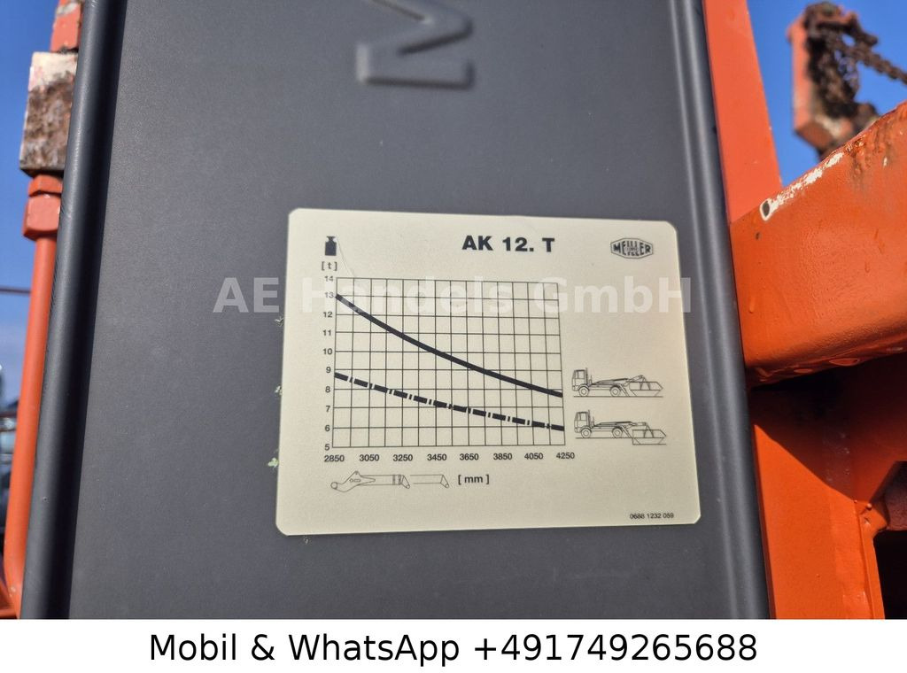 Камион за подигање контејнери MAN TGS 35.480 M BL 8x4 *Intarder/Palfinger-T26: слика 12