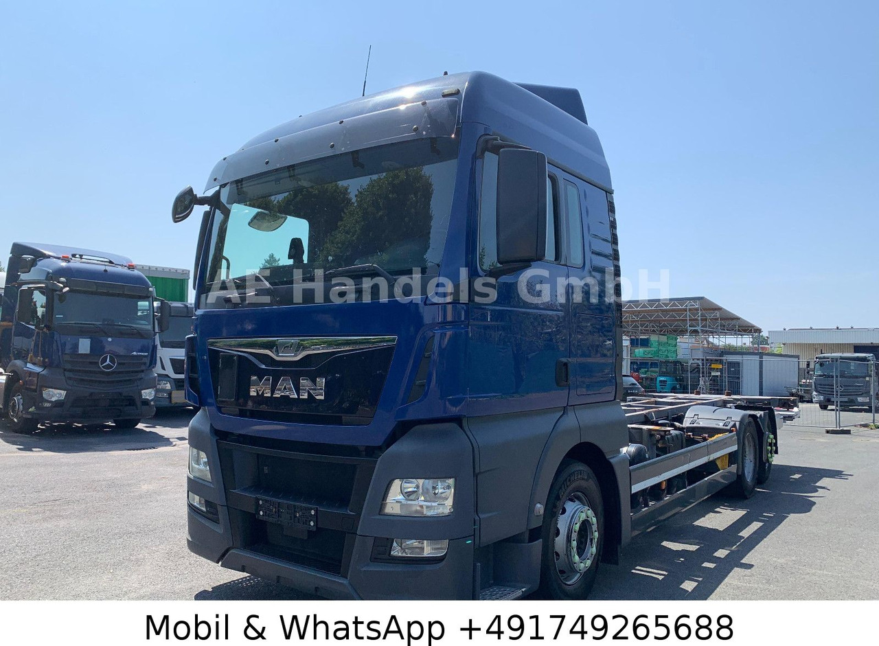 MAN TGX 26.440 XLX LL 6x2 *Retarder/LDW/LBW/3.Lenk - Транспортер на контејнер/ Камион со променливо тело: слика 1 MAN TGX 26.440 XLX LL 6x2 *Retarder/LDW/LBW/3.Lenk - Транспортер на контејнер/ Камион со променливо тело: слика 1