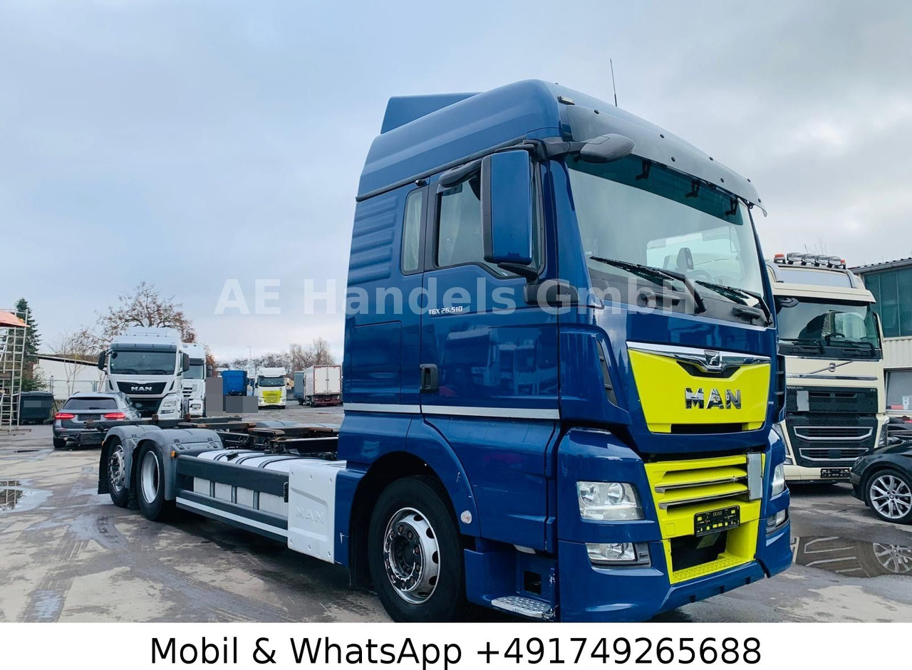 MAN TGX 26.510 XLX LL 6x2 BDF *Retarder/ACC/AHK/Lift - Транспортер на контејнер/ Камион со променливо тело: слика 1 MAN TGX 26.510 XLX LL 6x2 BDF *Retarder/ACC/AHK/Lift - Транспортер на контејнер/ Камион со променливо тело: слика 1