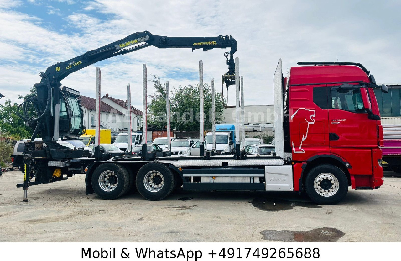 Камион со кран MAN TGX 26.580 GM BL 6x4 *Retarder/Tajfun-LIV-150Z: слика 6