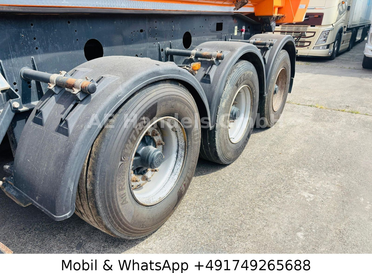 Кипер полуприколка Meiller KISA 3 Stahl *28m³/1.Liftachse/Podest/Rollplane: слика 14