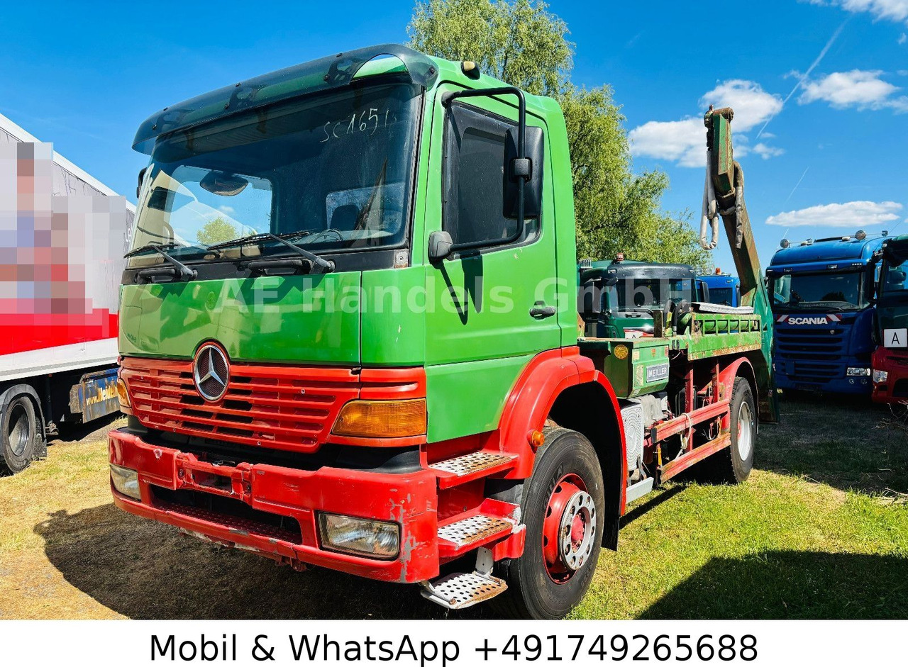 Mercedes-Benz 1823 M BB *Manual / MEILLER-AK-12-MT / Analog - Кипер, Камион со кран: слика 1 Mercedes-Benz 1823 M BB *Manual / MEILLER-AK-12-MT / Analog - Кипер, Камион со кран: слика 1