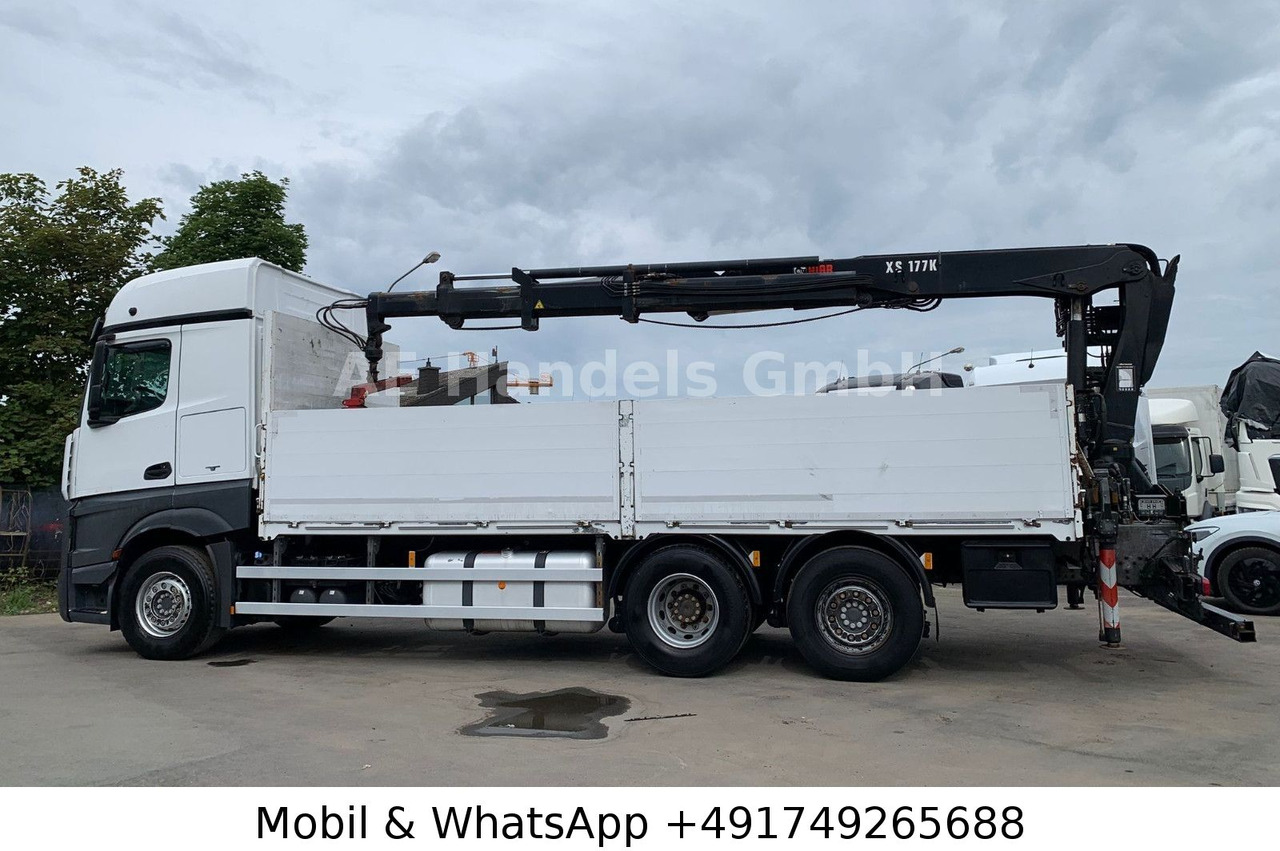 Mercedes-Benz Actros IV 2645 L LL 6x2 *Retarder/Hiab-177K-Pro - Камион со кран: слика 2 Mercedes-Benz Actros IV 2645 L LL 6x2 *Retarder/Hiab-177K-Pro - Камион со кран: слика 2