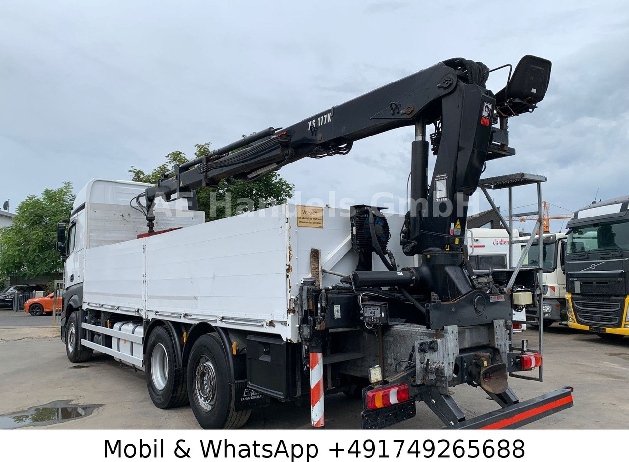 Mercedes-Benz Actros IV 2645 L LL 6x2 *Retarder/Hiab-177K-Pro - Камион со платформа, Камион со кран: слика 3 Mercedes-Benz Actros IV 2645 L LL 6x2 *Retarder/Hiab-177K-Pro - Камион со платформа, Камион со кран: слика 3