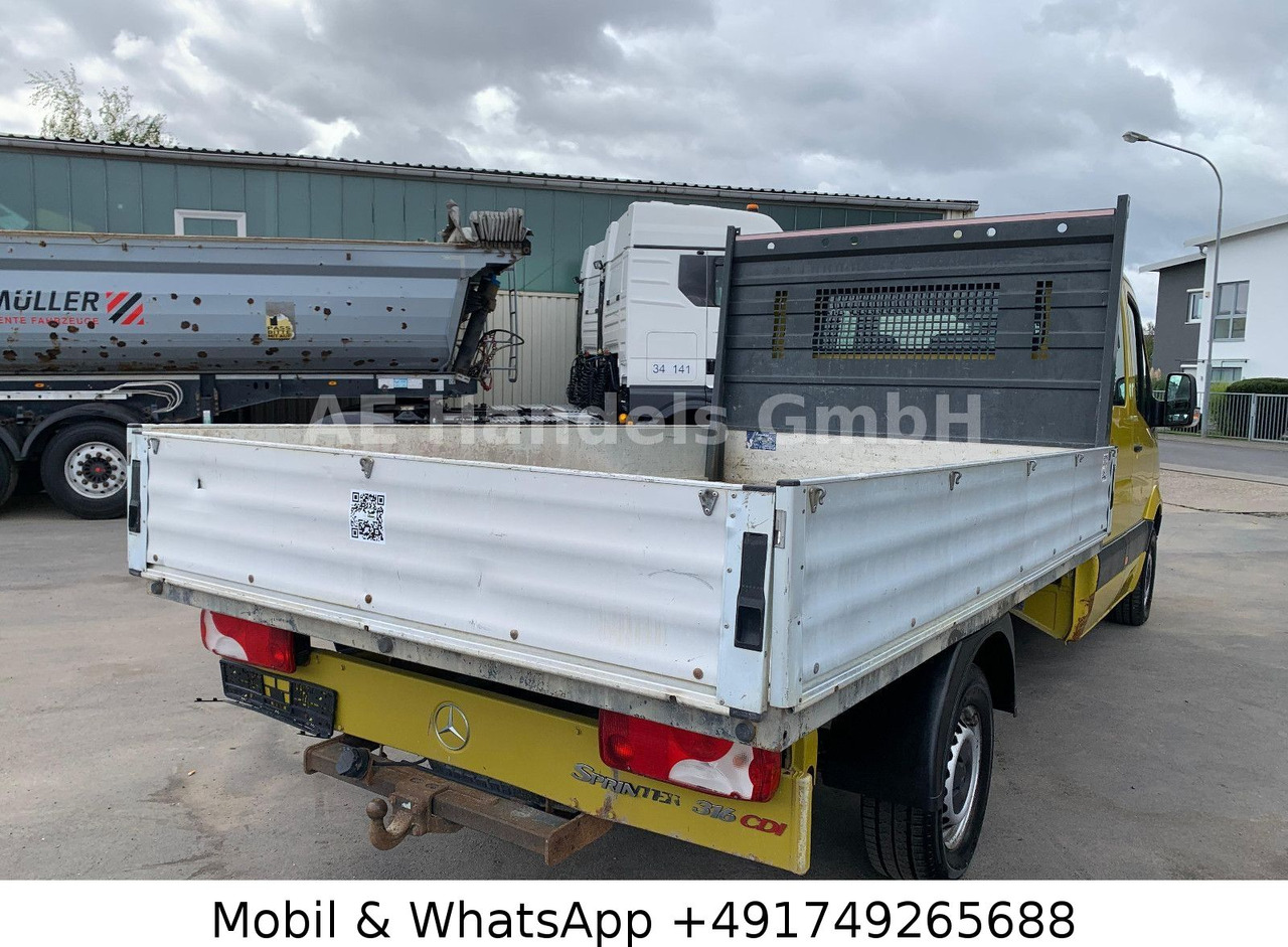 Mercedes-Benz Sprinter II Pritsche 316 CDI *Standheizung/AHK - Комбе со отворен сандак, Комби со двојна кабина: слика 3 Mercedes-Benz Sprinter II Pritsche 316 CDI *Standheizung/AHK - Комбе со отворен сандак, Комби со двојна кабина: слика 3