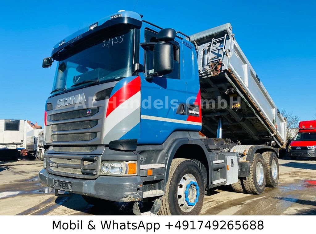 Scania R480 BB 6x4 Dautel*Retarder/Bordmatik/10m³/Alcoa - Кипер: слика 1 Scania R480 BB 6x4 Dautel*Retarder/Bordmatik/10m³/Alcoa - Кипер: слика 1