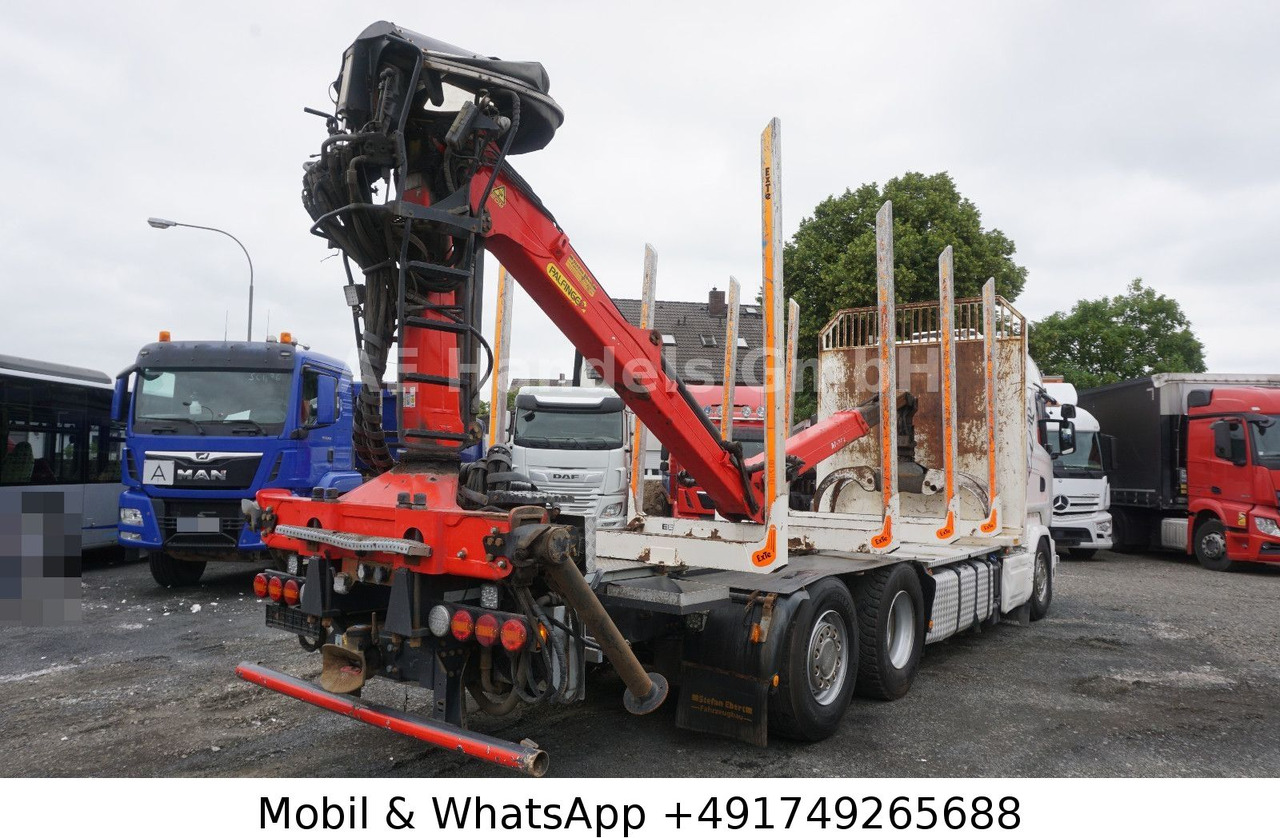 Scania R580 V8 Highline Palfinger-M120L97 *Retarder/ACC - Камион за дрва, Камион со кран: слика 4 Scania R580 V8 Highline Palfinger-M120L97 *Retarder/ACC - Камион за дрва, Камион со кран: слика 4