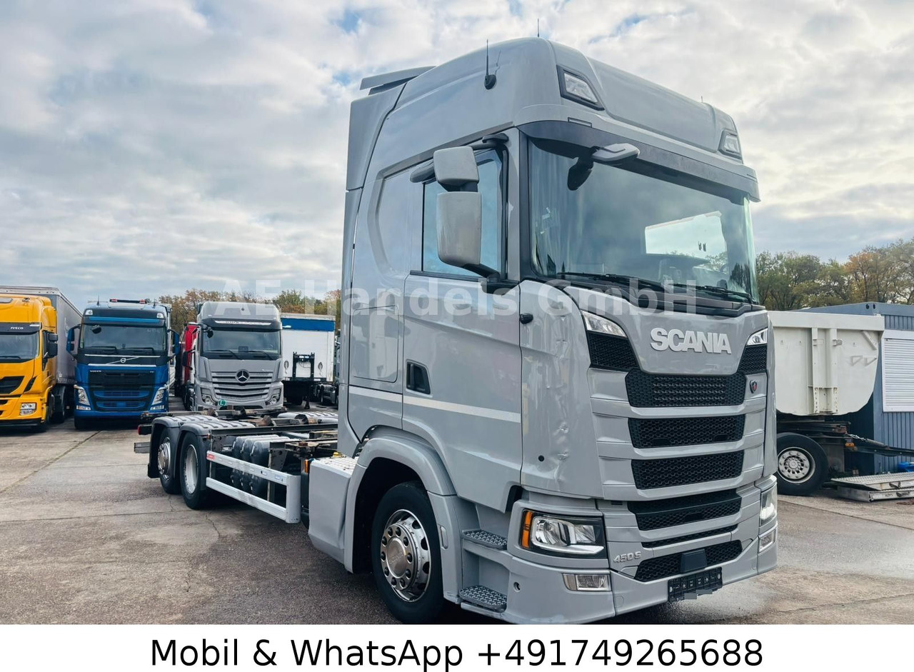Scania S450 HighLine BDF *Retarder/Lenk+Lift/Multi/LBW - Камион со кабинска шасија: слика 1 Scania S450 HighLine BDF *Retarder/Lenk+Lift/Multi/LBW - Камион со кабинска шасија: слика 1