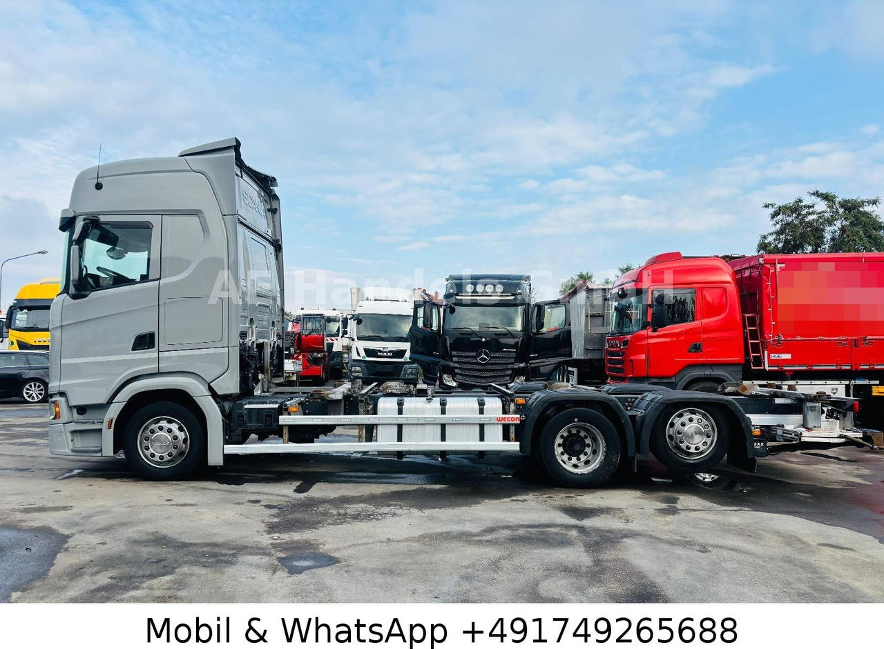 Транспортер на контејнер/ Камион со променливо тело Scania S450 HighLine BDF *Retarder/Lenk+Lift/Multi/LBW: слика 6