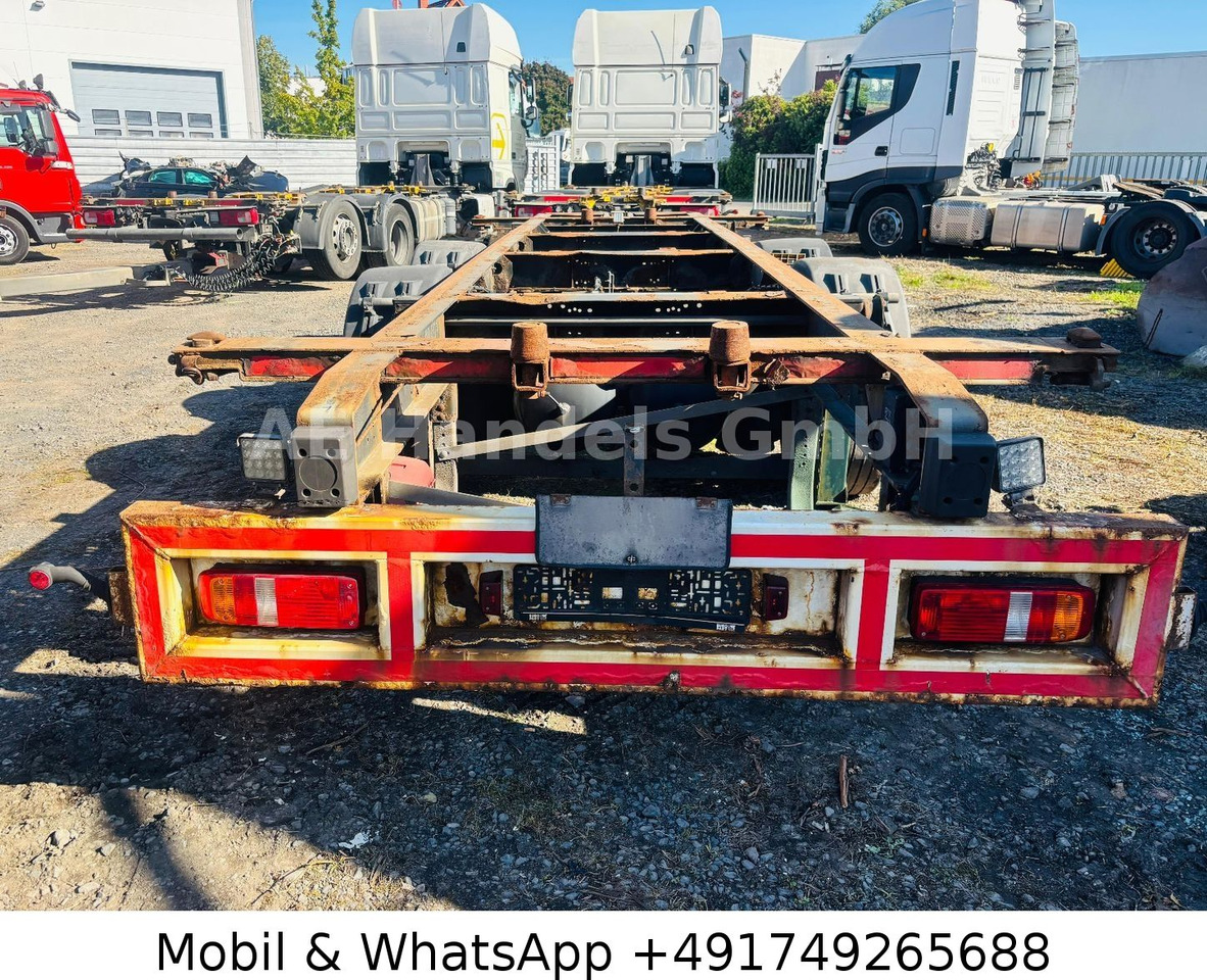 Schmitz Cargobull ZWF 18/L Tandem BDF Tiefgekoppelt*Scheibenbremse - Транспортер на контејнер/ Приколка со променливо тело: слика 4 Schmitz Cargobull ZWF 18/L Tandem BDF Tiefgekoppelt*Scheibenbremse - Транспортер на контејнер/ Приколка со променливо тело: слика 4