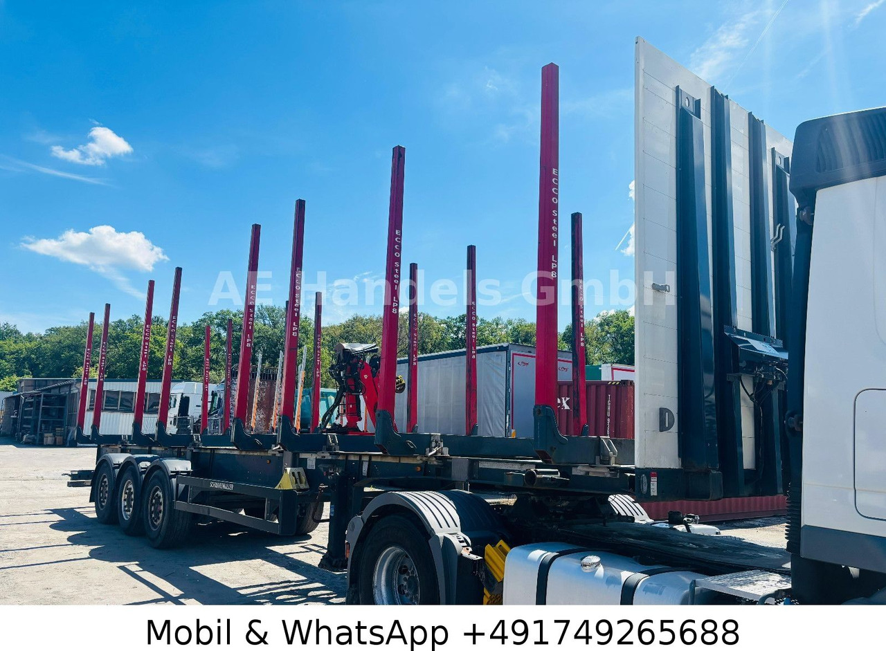 Schwarzmüller S1 Y-Serie Lang-Holz *8x Rungen/Liftachse/Alcoa - Полуприколка за дрва: слика 1 Schwarzmüller S1 Y-Serie Lang-Holz *8x Rungen/Liftachse/Alcoa - Полуприколка за дрва: слика 1