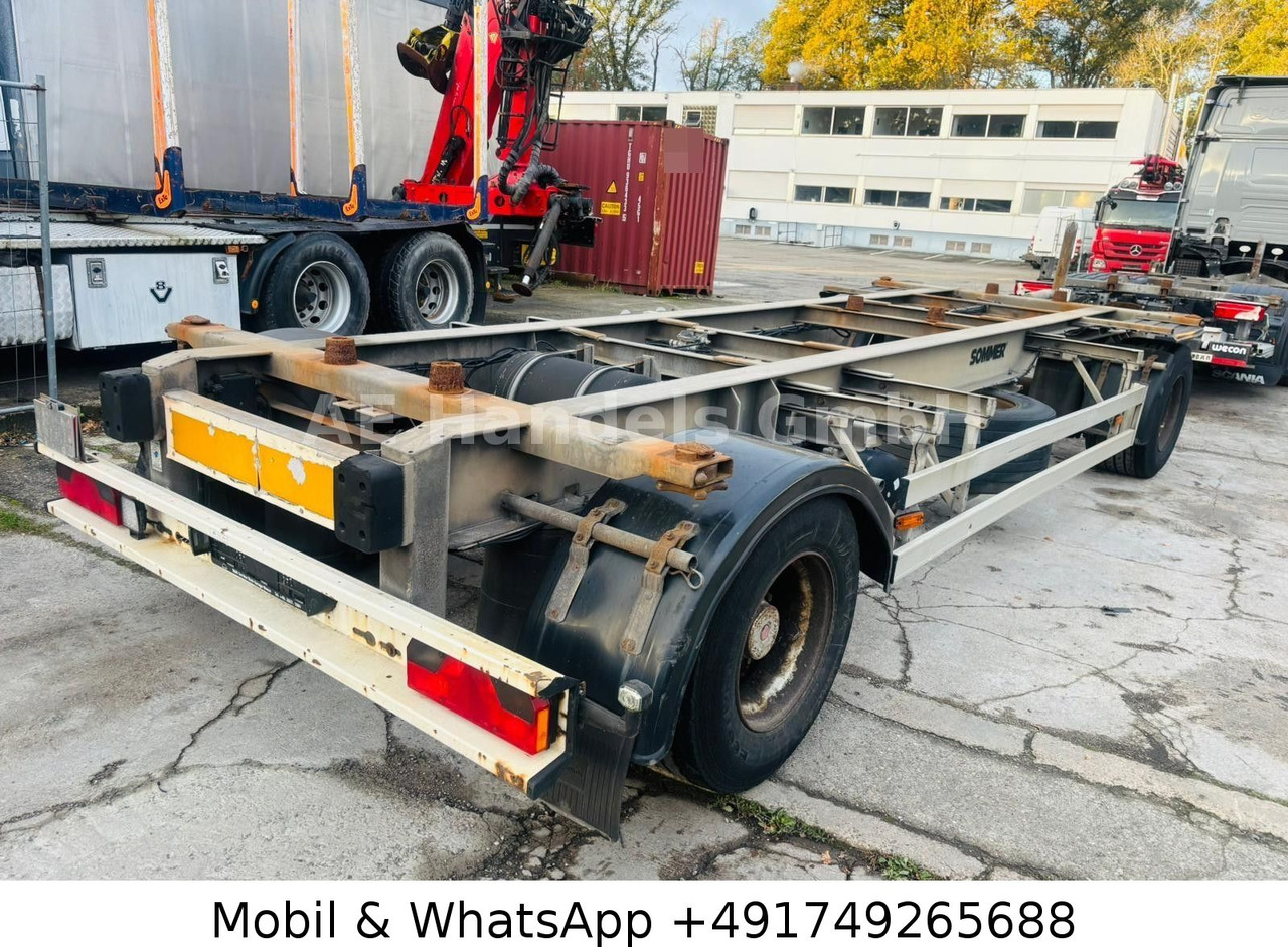 Sommer AW 18T Drehschemel BDF *Luft/Luft*Scheibenbremse - Транспортер на контејнер/ Приколка со променливо тело: слика 5 Sommer AW 18T Drehschemel BDF *Luft/Luft*Scheibenbremse - Транспортер на контејнер/ Приколка со променливо тело: слика 5