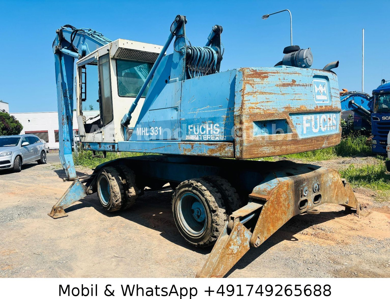 Terex MHL 331 Umschlagbagger - Багер на тркала: слика 5 Terex MHL 331 Umschlagbagger - Багер на тркала: слика 5