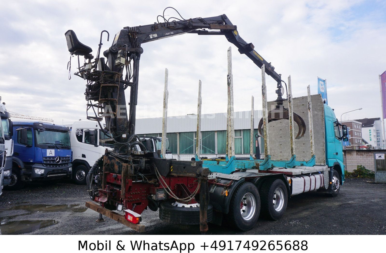 Volvo FH 540 Globe BL 6x4 Hiab 115z-80 *VEB+/AHK - Камион за дрва, Камион со кран: слика 4 Volvo FH 540 Globe BL 6x4 Hiab 115z-80 *VEB+/AHK - Камион за дрва, Камион со кран: слика 4