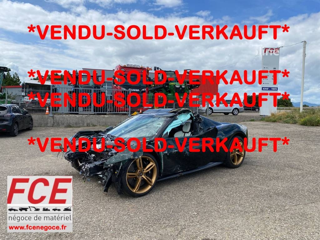 Ferrari 296 GTB 3.0Turbo Hybride / 1er Main endommagé - Купе: слика 1 Ferrari 296 GTB 3.0Turbo Hybride / 1er Main endommagé - Купе: слика 1