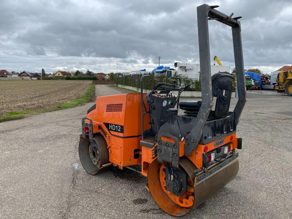 Ваљак за пат Hamm HD 12 a réparer /Machine d'origine Française: слика 6