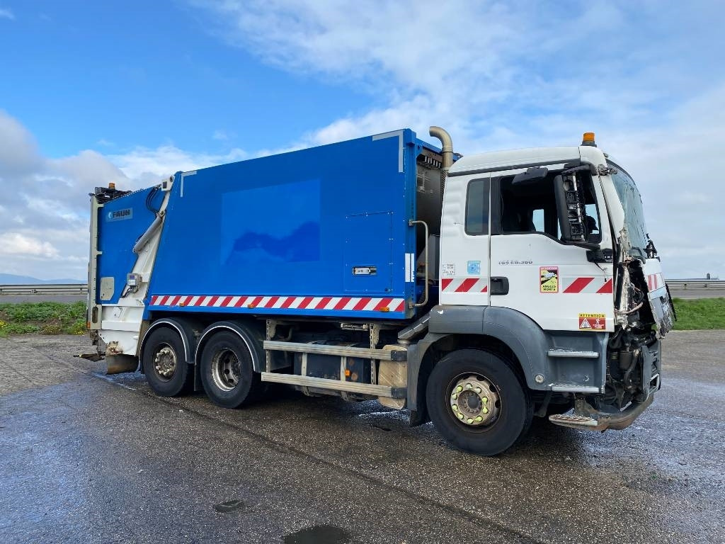 MAN TGS 26.360-6x2 FAUN VR5Z/ZÖLLER endommagé - Камион за ѓубре: слика 4 MAN TGS 26.360-6x2 FAUN VR5Z/ZÖLLER endommagé - Камион за ѓубре: слика 4