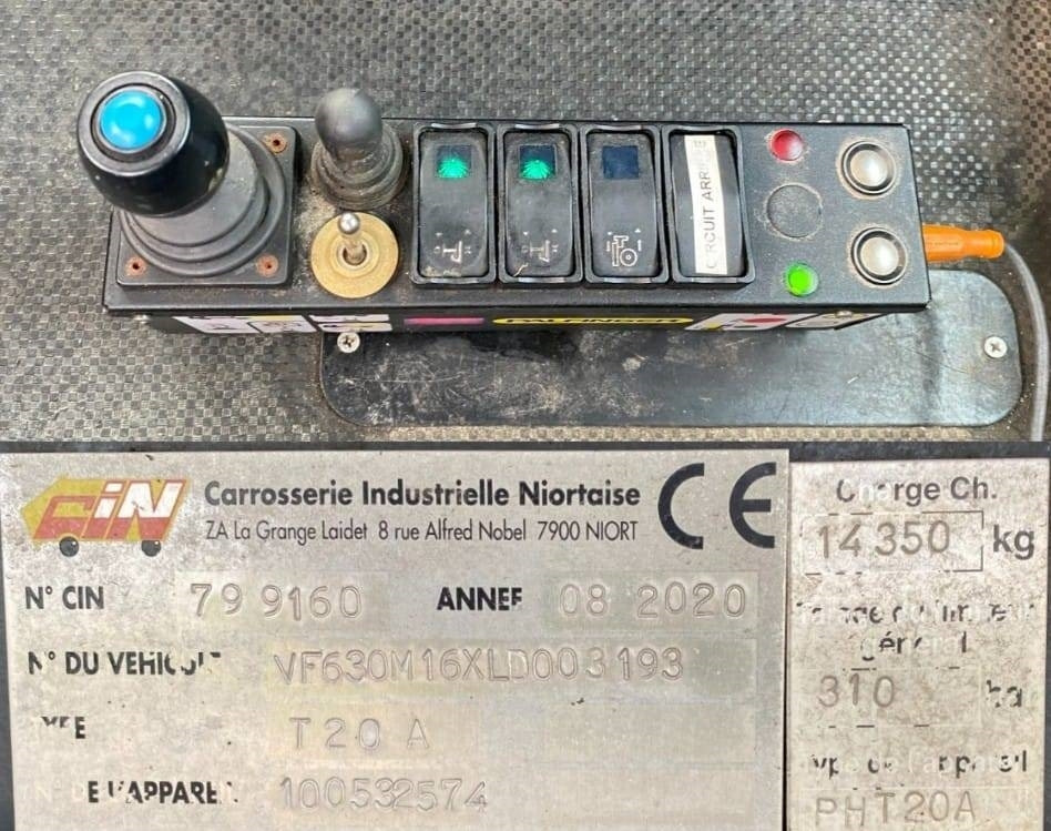 Камион со кука за подигање Renault C 460 Dti11/PALFINGER 1er Main endommagé: слика 13