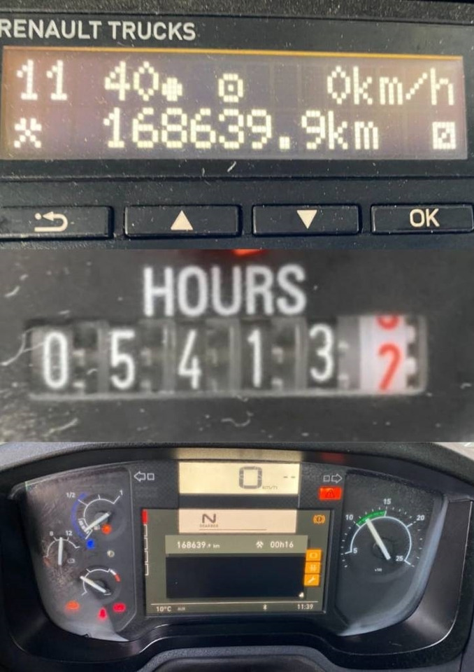 Камион со кука за подигање Renault C 460 Dti11/PALFINGER 1er Main endommagé: слика 12