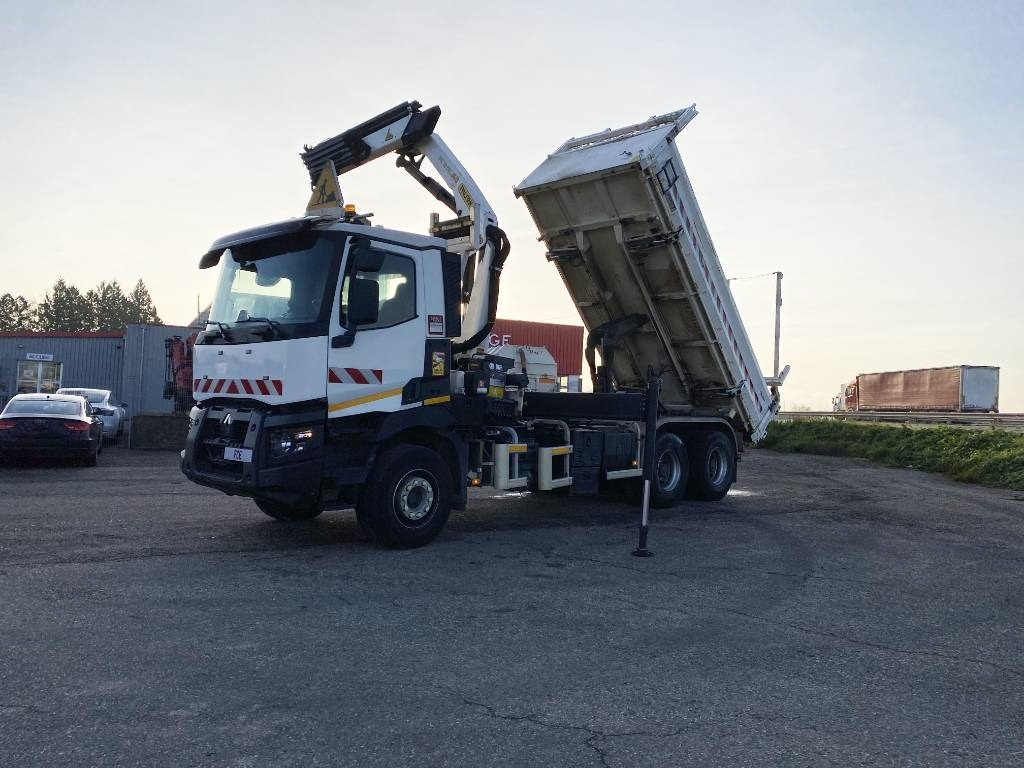 Renault C430 Dti11-Palfinger PK19.001/Tri-Benne endommagé - Кипер: слика 2 Renault C430 Dti11-Palfinger PK19.001/Tri-Benne endommagé - Кипер: слика 2