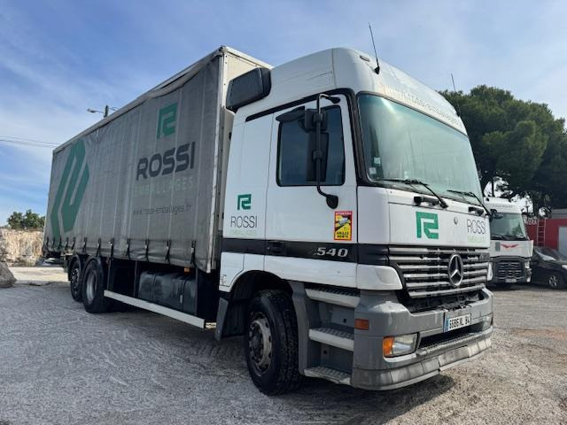 Mercedes 2540 RIDELLES PLATEAU RIDELLES BACHE HAYON - Камион со церада: слика 1 Mercedes 2540 RIDELLES PLATEAU RIDELLES BACHE HAYON - Камион со церада: слика 1