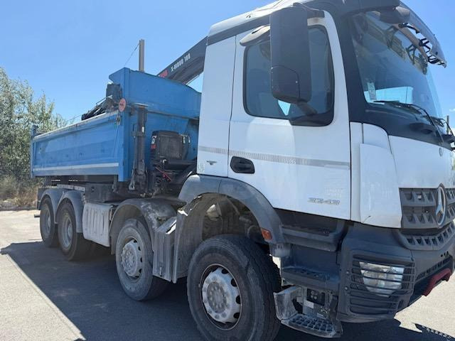 Mercedes AROCS 3243 BI-BENNE GRUE - Кипер, Камион со кран: слика 2 Mercedes AROCS 3243 BI-BENNE GRUE - Кипер, Камион со кран: слика 2