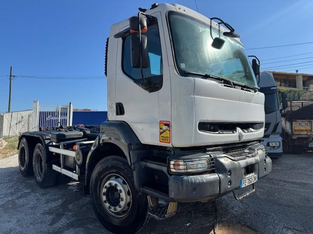 Renault PREMIUM 370 DXI AMPIROLL 6X4 - Камион со кука за подигање: слика 1 Renault PREMIUM 370 DXI AMPIROLL 6X4 - Камион со кука за подигање: слика 1