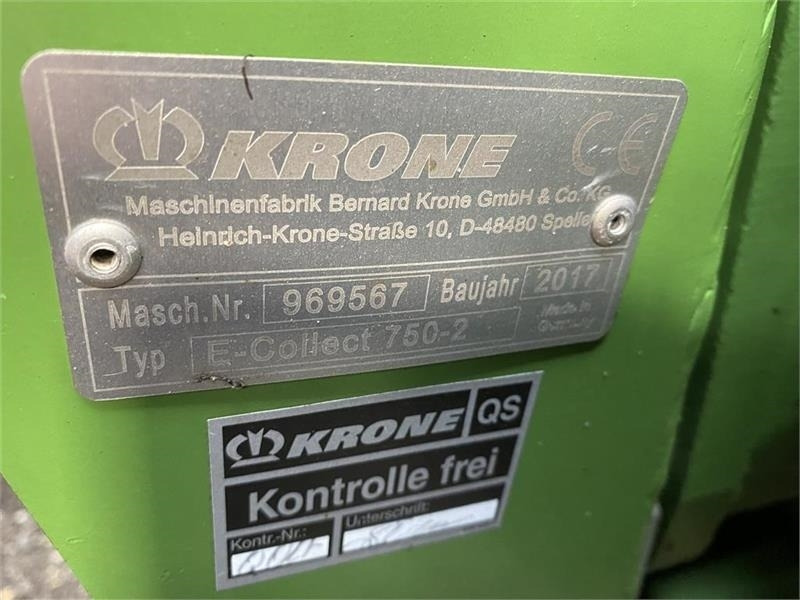 Krone Easy Collect 750-2 - Комбајн за пченка: слика 3 Krone Easy Collect 750-2 - Комбајн за пченка: слика 3