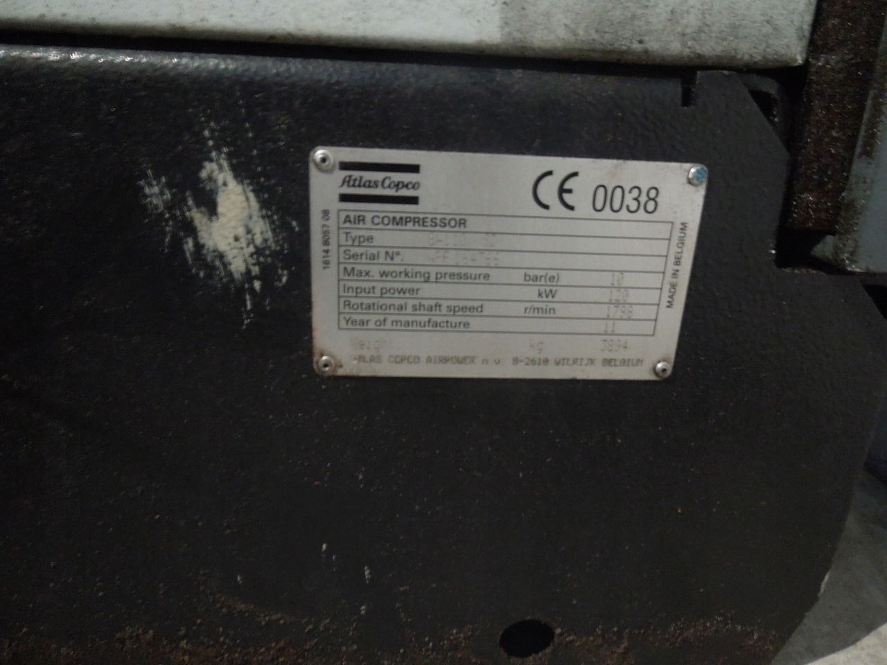 ATLAS COPCO GA110VSD - Компресор за воздух: слика 3 ATLAS COPCO GA110VSD - Компресор за воздух: слика 3