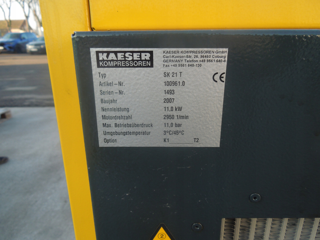KAESER SK21T - Компресор за воздух: слика 4 KAESER SK21T - Компресор за воздух: слика 4