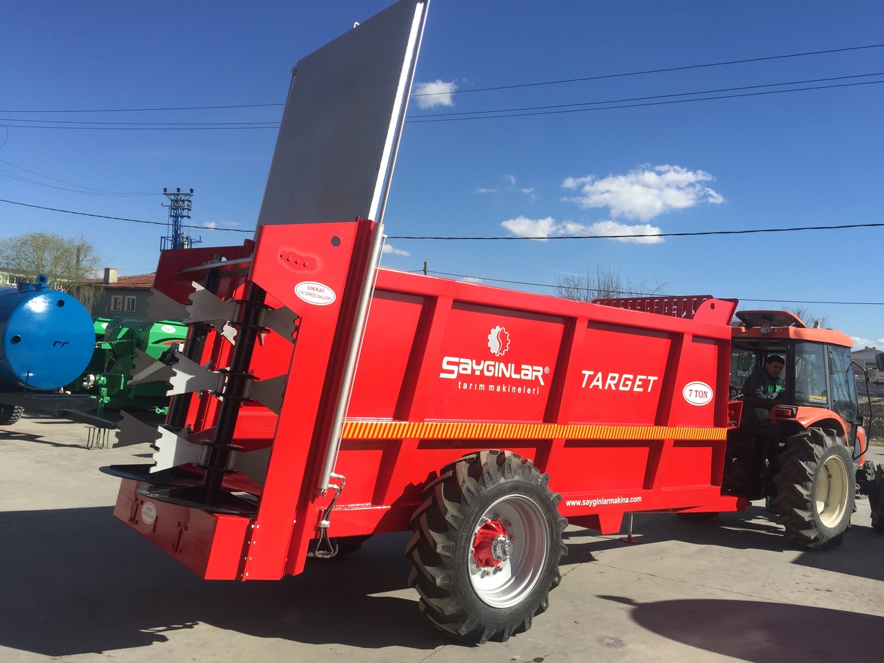 TARGET 10 TON HYDRAULIC PUSH MANURE SPREADER - Распрскувач на арско ѓубриво: слика 5 TARGET 10 TON HYDRAULIC PUSH MANURE SPREADER - Распрскувач на арско ѓубриво: слика 5
