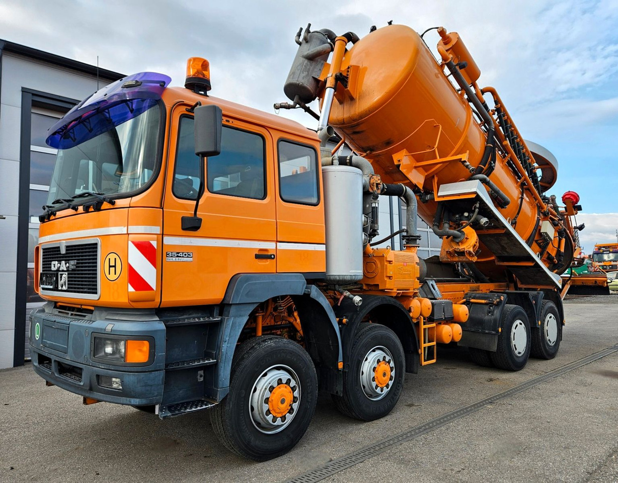 MAN 35.403 8x6 Kanalspül Kombi Edelstahl Recycling - Вакуумски камион: слика 1 MAN 35.403 8x6 Kanalspül Kombi Edelstahl Recycling - Вакуумски камион: слика 1