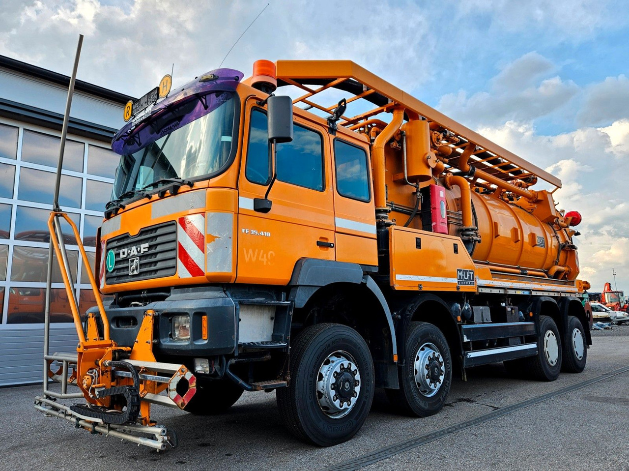 MAN FE35.410 8x6 Assmann Kanalspüler V2A Recycling - Вакуумски камион: слика 1 MAN FE35.410 8x6 Assmann Kanalspüler V2A Recycling - Вакуумски камион: слика 1