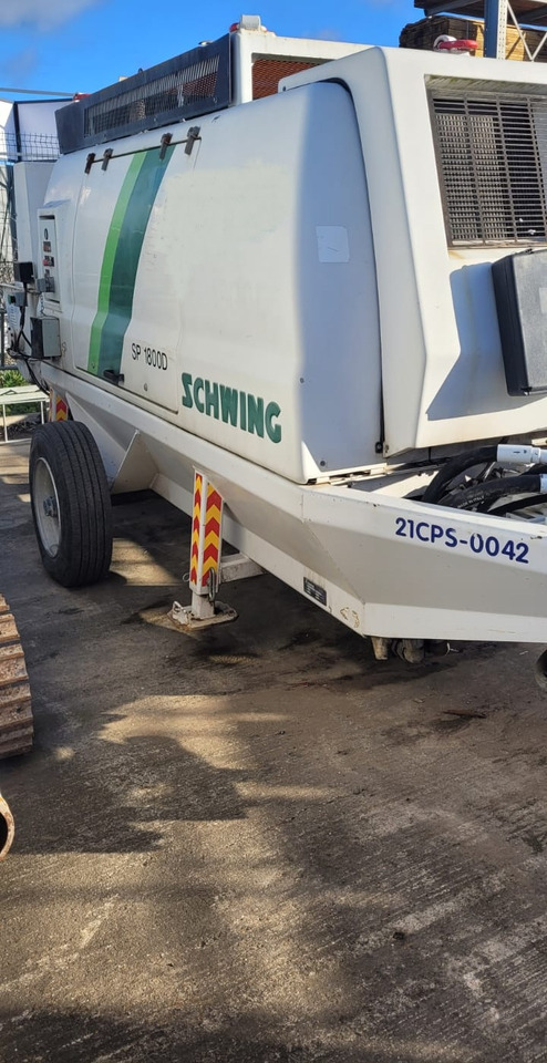 SCHWING STETTER 1800 - Стационарна бетонска пумпа: слика 1 SCHWING STETTER 1800 - Стационарна бетонска пумпа: слика 1