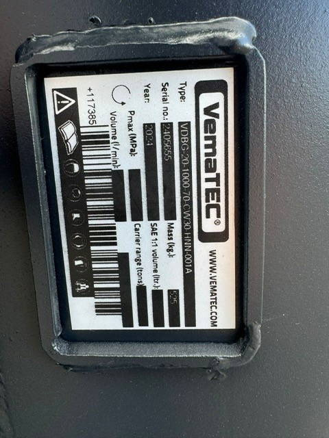 VemaTec VemaTec NEW CW30 Bucket 1000mmm Nieuw Graafbak - Корпа за багер за Градежна машина: слика 3 VemaTec VemaTec NEW CW30 Bucket 1000mmm Nieuw Graafbak - Корпа за багер за Градежна машина: слика 3
