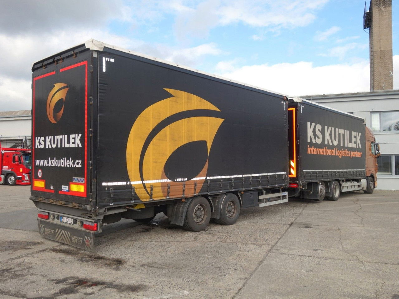 DAF XF 480 SSC, 120 cbm, Durchfahren - Камион со церада: слика 3 DAF XF 480 SSC, 120 cbm, Durchfahren - Камион со церада: слика 3