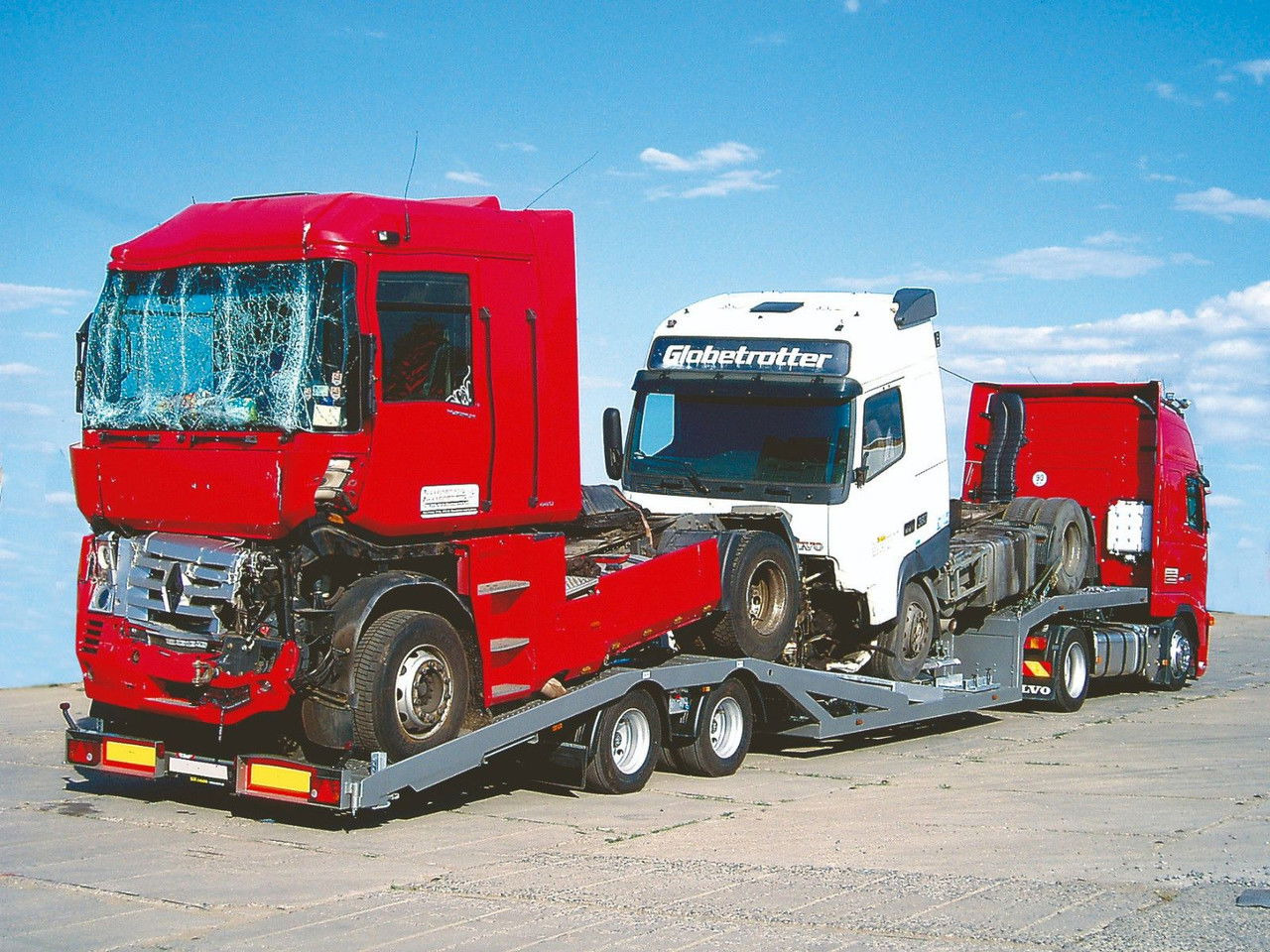 Автотранспортна полуприколка Diversen Svan CH33, für 2 LKWs: слика 16 Автотранспортна полуприколка Diversen Svan CH33, für 2 LKWs: слика 16