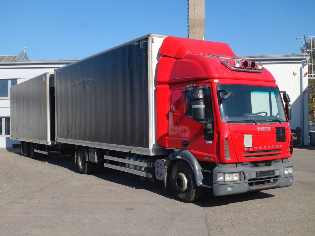 Iveco Eurocargo 150E30 mit Anhänger - Камион сандучар: слика 3 Iveco Eurocargo 150E30 mit Anhänger - Камион сандучар: слика 3