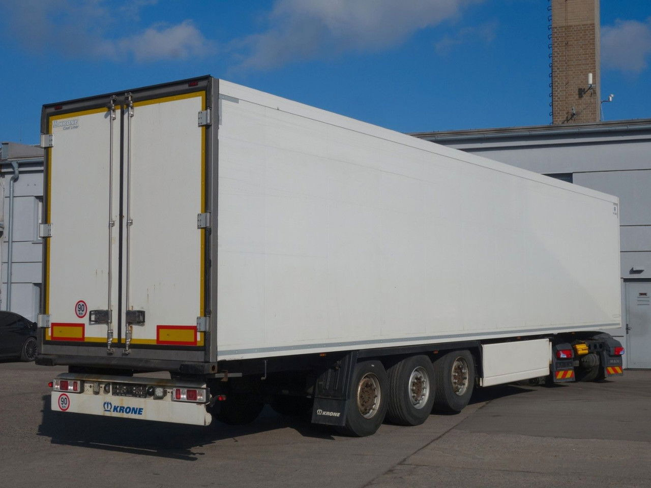 Krone SD Carrier Vector 1350 - Полуприколка ладилник: слика 1 Krone SD Carrier Vector 1350 - Полуприколка ладилник: слика 1