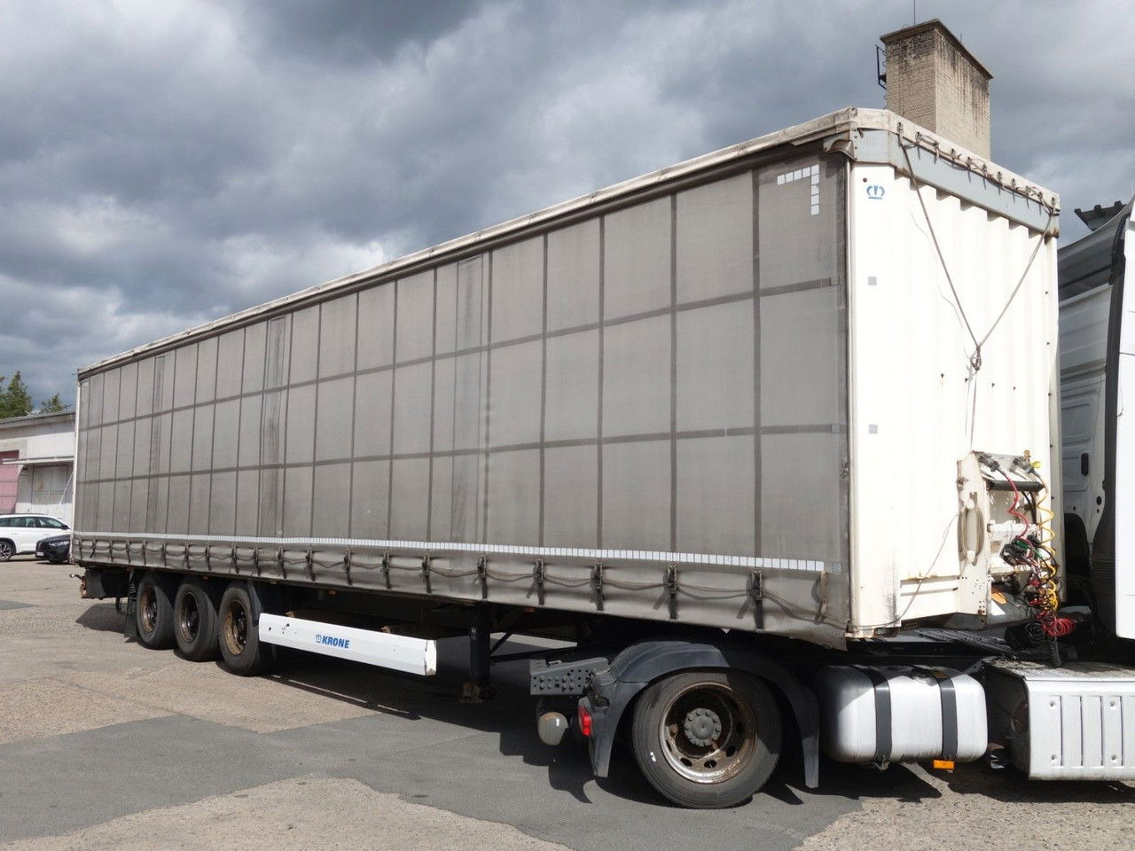Krone SD Standard, Liftachse - Полуприколка со церада: слика 3 Krone SD Standard, Liftachse - Полуприколка со церада: слика 3