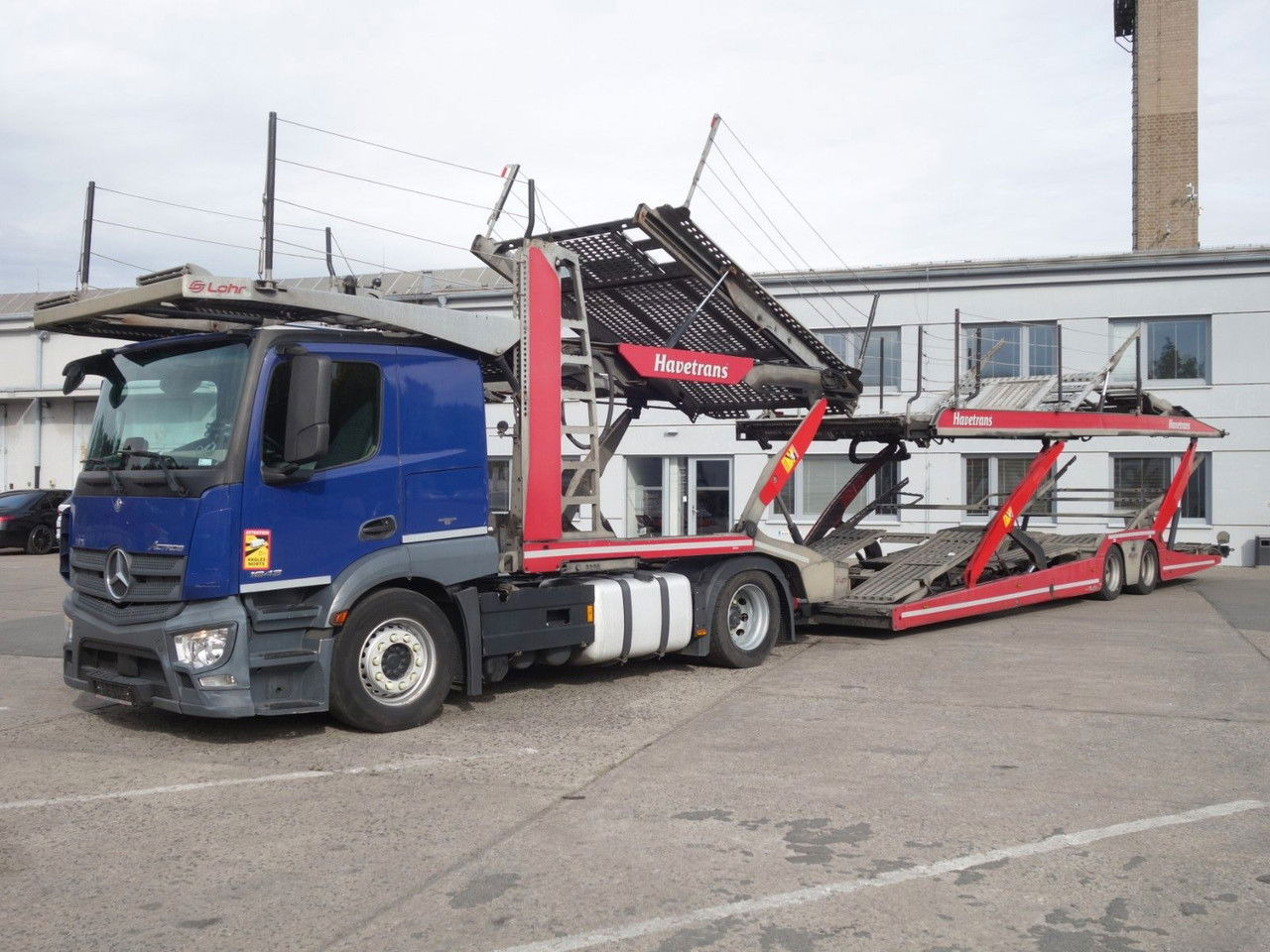 Mercedes-Benz Actros 1843 mit Euro Lohr, Retarder, VDI Certifi - Автотранспортен камион: слика 2 Mercedes-Benz Actros 1843 mit Euro Lohr, Retarder, VDI Certifi - Автотранспортен камион: слика 2