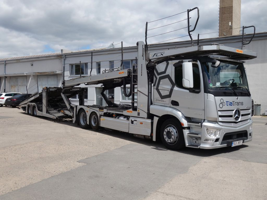 Mercedes-Benz Actros 2443 mit Rolfo FLX - Автотранспортен камион: слика 2 Mercedes-Benz Actros 2443 mit Rolfo FLX - Автотранспортен камион: слика 2