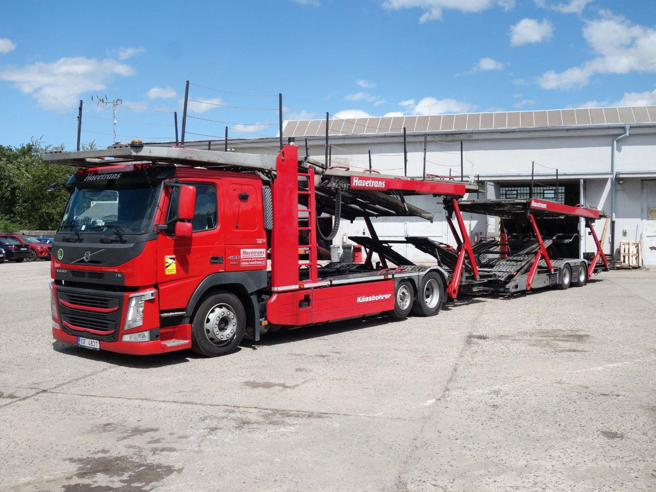 Volvo FM 460 FM13 Kässbohrer 6x2 Supertrans / Supertrans - Автотранспортен камион: слика 1 Volvo FM 460 FM13 Kässbohrer 6x2 Supertrans / Supertrans - Автотранспортен камион: слика 1