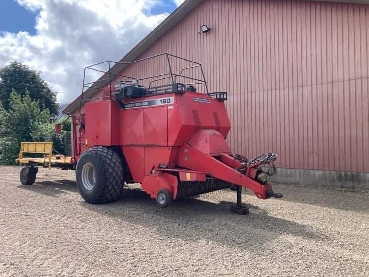 Massey Ferguson LB190 Fieldstar *** m. parkland ballevogn *** - Балирка за квадратни бали: слика 2 Massey Ferguson LB190 Fieldstar *** m. parkland ballevogn *** - Балирка за квадратни бали: слика 2