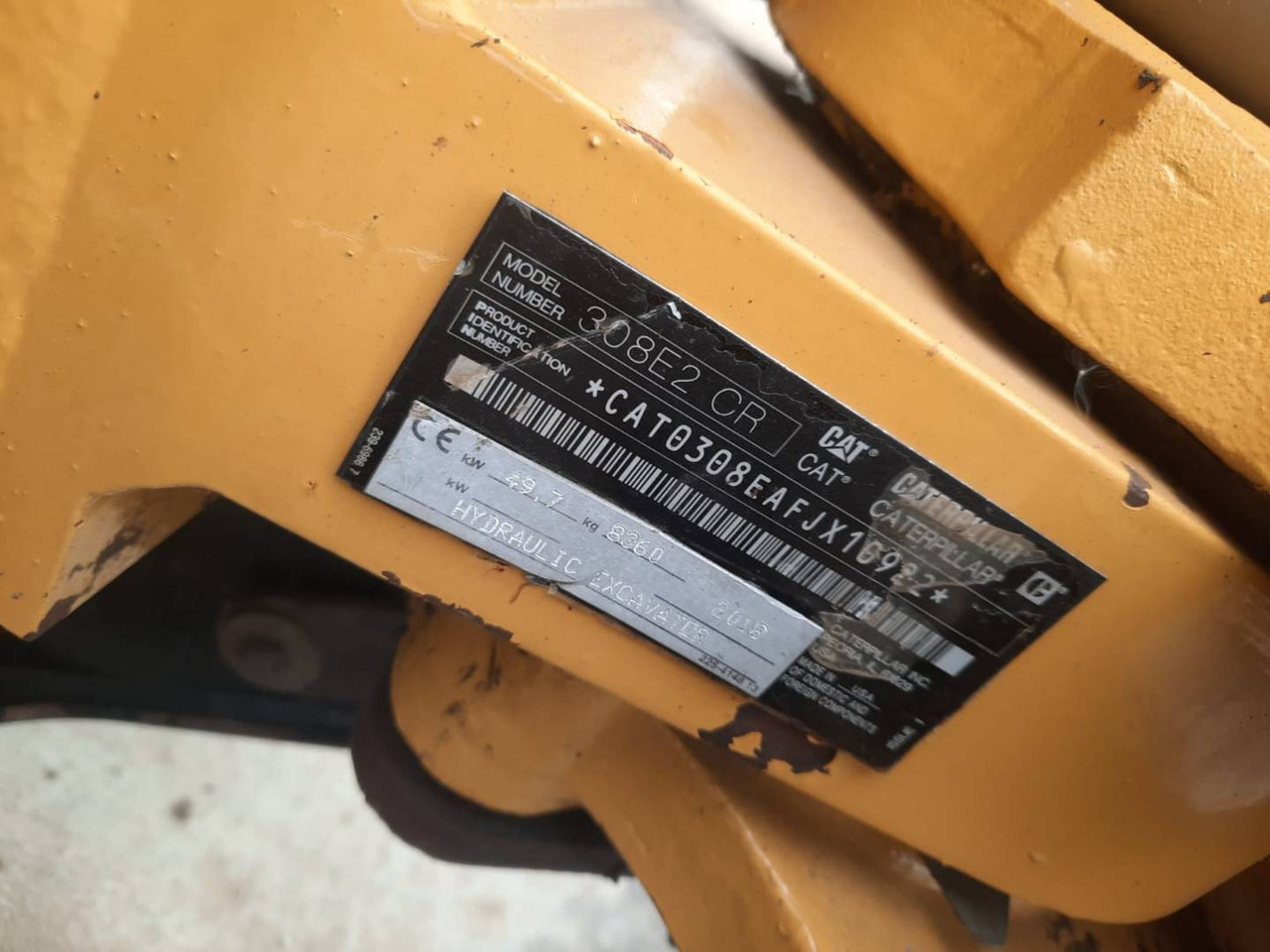 CAT 308E2CRSB - Багер гасеничар: слика 4 CAT 308E2CRSB - Багер гасеничар: слика 4