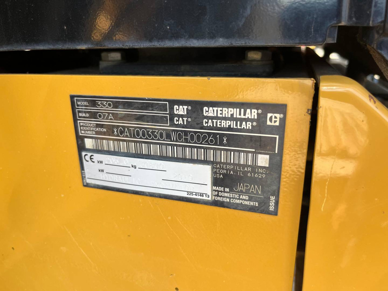 CAT 330-07 - Багер гасеничар: слика 5 CAT 330-07 - Багер гасеничар: слика 5