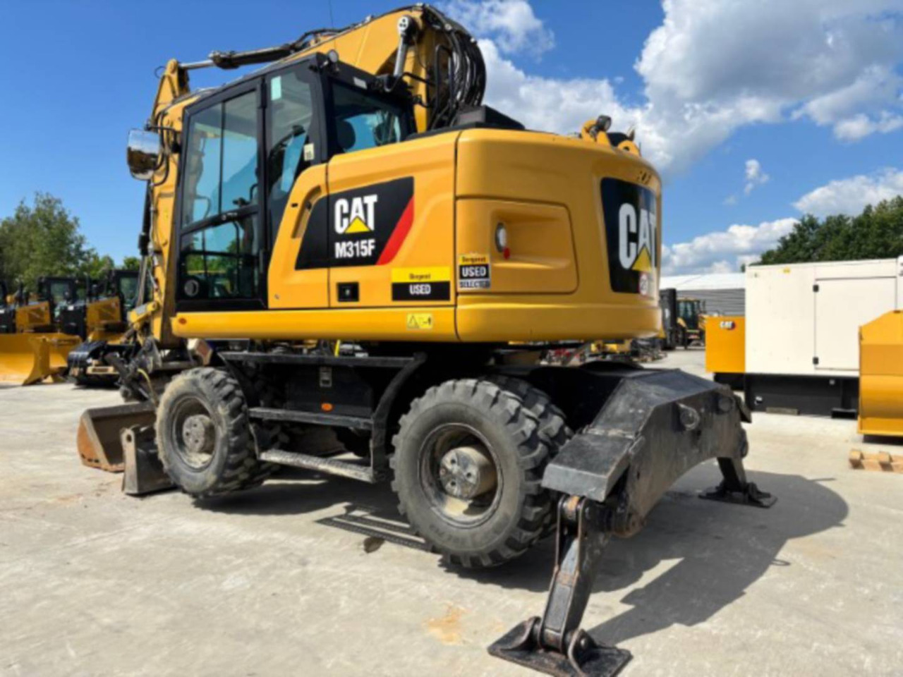 CAT M315F - Багер на тркала: слика 4 CAT M315F - Багер на тркала: слика 4