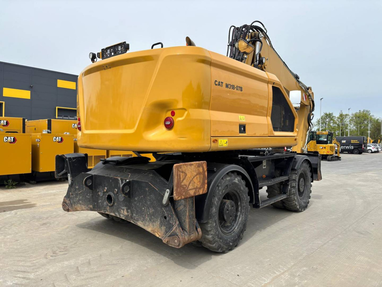 CAT M318 - Багер на тркала: слика 4 CAT M318 - Багер на тркала: слика 4