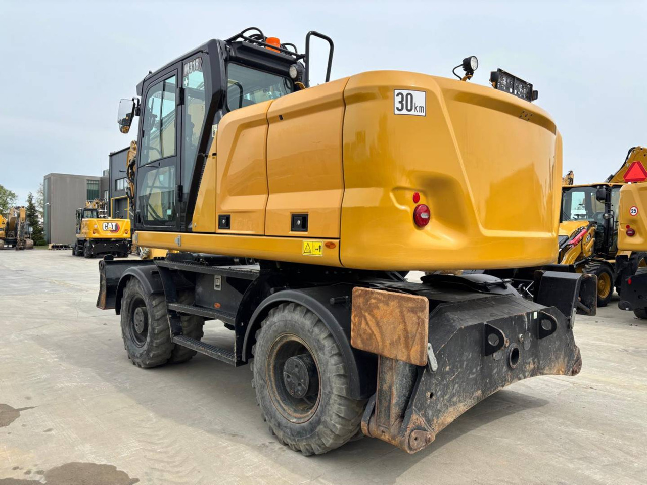 CAT M318 - Багер на тркала: слика 5 CAT M318 - Багер на тркала: слика 5
